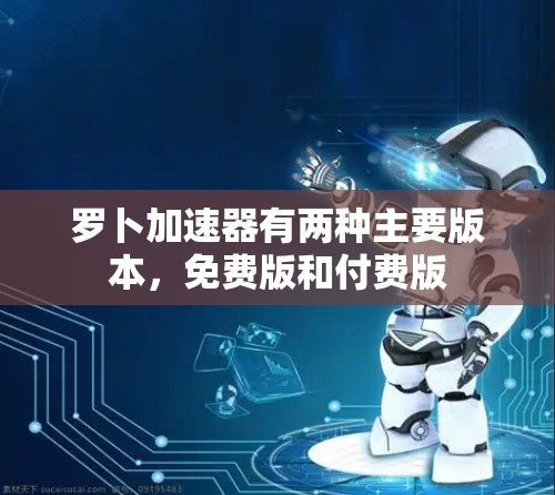 罗卜加速器有两种主要版本,免费版和付费版